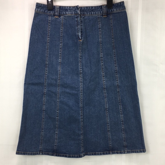 villager Dresses & Skirts - Villager Liz Claiborne Denim Blue Jean Skirt (W)